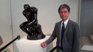 Ο επιμελητής του Εθνικού Μουσείου Δυτικής Τέχνης του Τόκιο Takashi Iizuka.